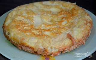 Шарлотка в мультиварке Редмонд, шарлотка с яблоками в мультиварке