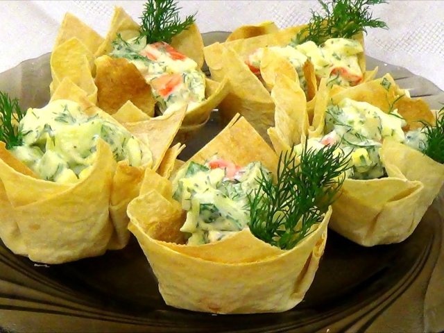арталетки из лаваша