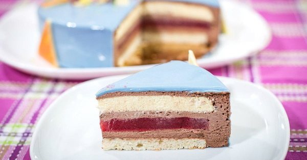 Желейная прослойка для торта из клубники, вишни, малины